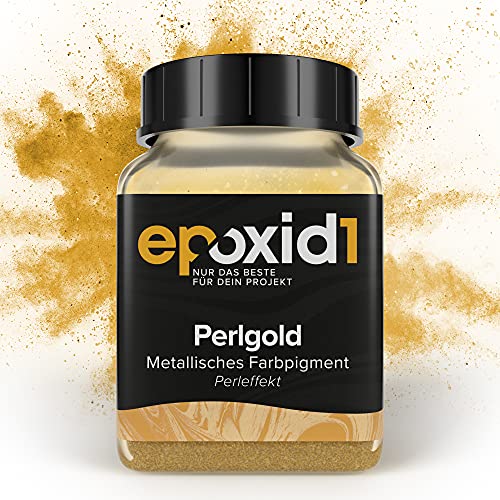 epoxid1® Epoxidharz Pigmente Pulver | 40g | Farbpigmente zum Färben von Epoxidharz | Made in Germany | Metallic Epoxidharz Farbe für Schimmernde Ergebnisse von epoxid1