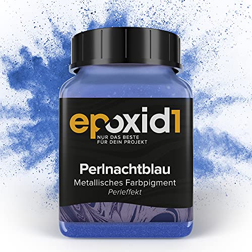 epoxid1® Epoxidharz Pigmente Pulver | 40g | Farbpigmente zum Färben von Epoxidharz | Made in Germany | Metallic Epoxidharz Farbe für Schimmernde Ergebnisse von epoxid1