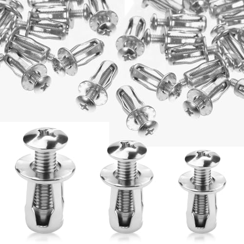 45 Stück Hohlraumdübel Metall, Spreizdübel Trockenbau Dübel Hohlwanddübel Set,hohlraumdübel Zange, Hohlraumwachs Metalldübel, Hohlraumdübel Schwerlast, Dübel Hohlraumhohlraumdübel 6mm 5mm 4mm von ertlutw