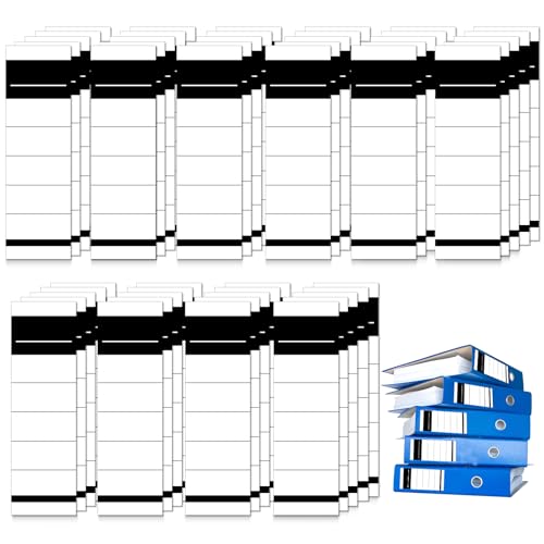 Ordner Rückenschilder Selbstklebend Ordner Etiketten Ordner Etiketten Rückenschilder Ordner Etiketten Selbstklebend Ordner Breit Aufkleber Breit Ordnerrücken Aufkleber 5.4*19cm für Breit Ordner(50Stü) von ertlutw