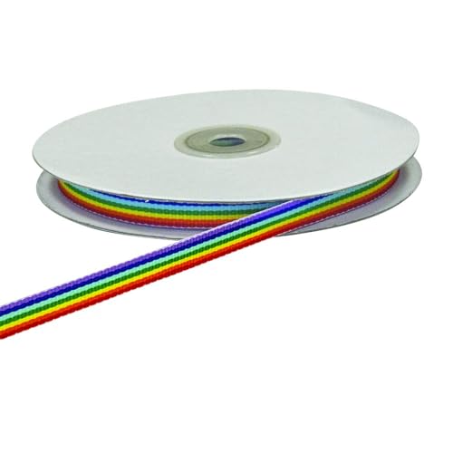 Grobband Regenbogen 10 mm x 25 Meter von etm