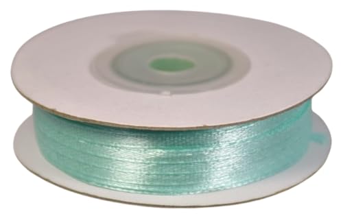 Nastro Doppio Raso VERDE TIFFANY 3 mm x 50 metri von sufe