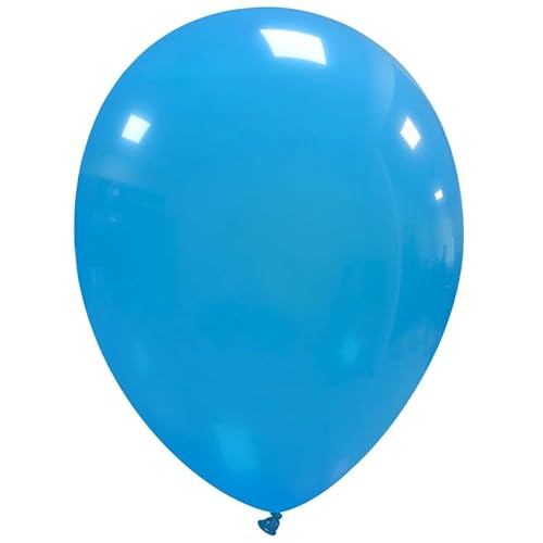 Luftballons, Luftballon 100 Stück, Ø ca. 27 cm. Standart (blau) von eventkauf