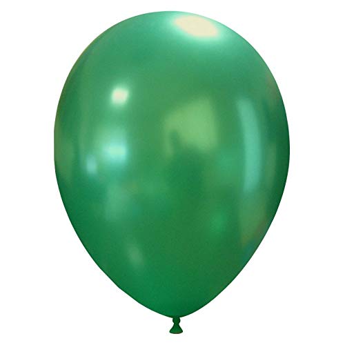 eventkauf 50 kleine Luftballons (Grün metallic) von eventkauf