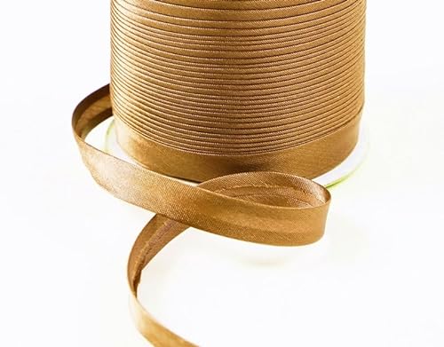 eventkauf Schrägband Rolle Satin 132m x 15mm (Gold) von eventkauf