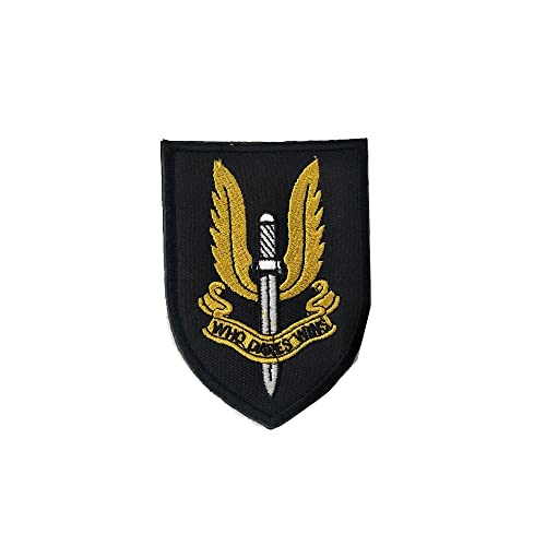 SAS British Special Air Service UK Call of Duty bestickter Aufnäher mit Klettrückseite. von ewkft