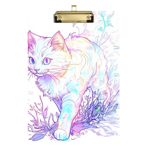 Beauty Ragdoll Cat Kunststoff-Klemmbrett Klemmbretter Kunststoff-Klemmbretter für Klassenzimmer Wissenschaft Klemmbrett für Tierärzte taktische 31,8 x 22,9 cm von famyily