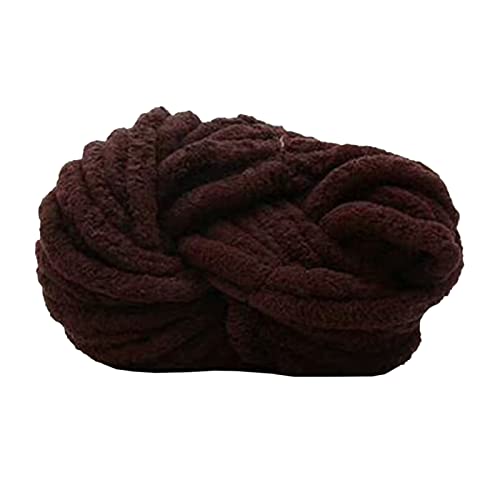 Chunky Knit Chenille-Garn, weich, handgefertigt, Jummbo Chenille-Garn, DIY Chenille-Garn, Chunky Wool Yarn, für Decke, Kissen, Rug Pet Bed von fanelod