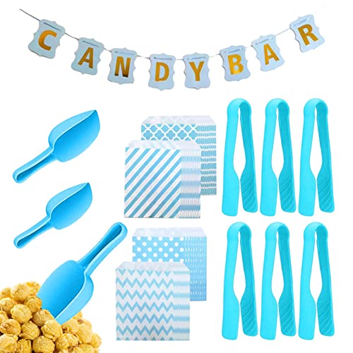 fanelod Süßigkeiten-Set – Party-Set mit Süßigkeiten-Mottoparty | Zubehör für Geburtstagsfeiern, Süßigkeiten mit Banner für Mottopartys, Buffet, Schnuller-Party von fanelod