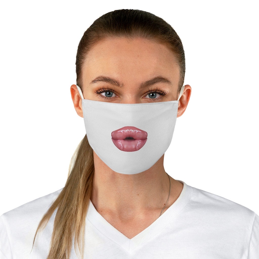 Fake Lips Face Mask von fashionplusIQ