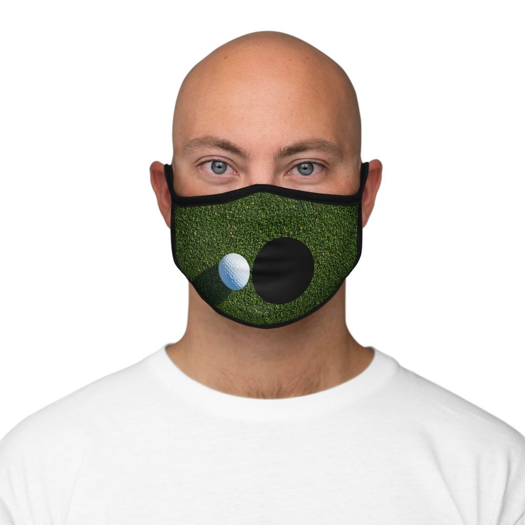 Golf Ball Face Mask, Putting Hole-In-One Golfers Gift von fashionplusIQ