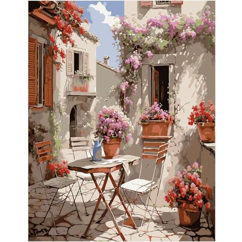 feelive Landschaft Malen nach Zahlen Erwachsene, Landschaft DIY Paint by Numbers Handgemalt Ölgemälde Leinwand Kits Mit Pinseln und Acrylfarbe für Home Wanddekoration 30x40cm feelive Landschaft Malen nach Zahlen Erwachsene, Landschaft DIY Paint by Numbers Handgemalt Ölgemälde Leinwand Kits Mit Pinseln und Acrylfarbe für Home Wanddekoration 30x40cm von feelive
