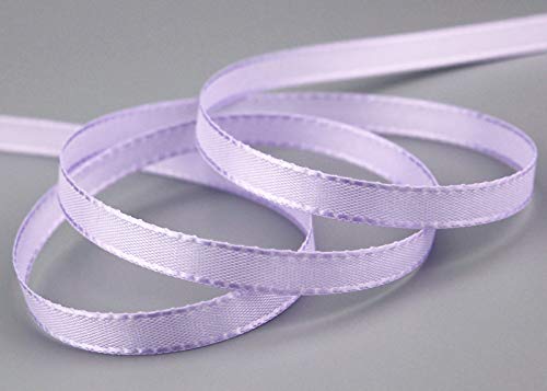 finemark 50 m x 8 mm TAFTBAND Flieder Lavendel Dekoband Geschenkband Stoffband Tischdeko Hochzeit Ostern Schleifenband Visco TAFT Kartengestaltung Basteln von finemark