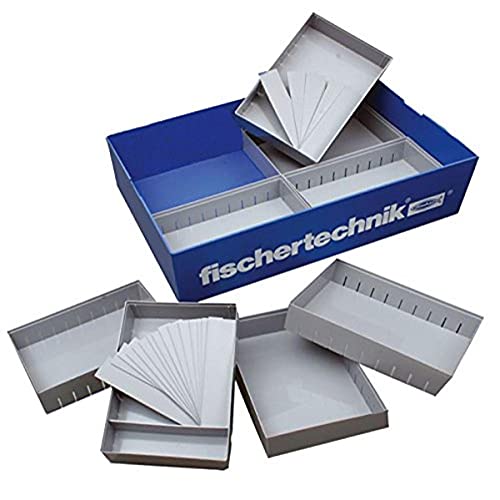 Fischertechnik GmbH 30383 1000, Storage Boxes fischertechnik Plus, Ergänzungsset, Sortierbox-30383, Mehrfarbig, Large von fischertechnik