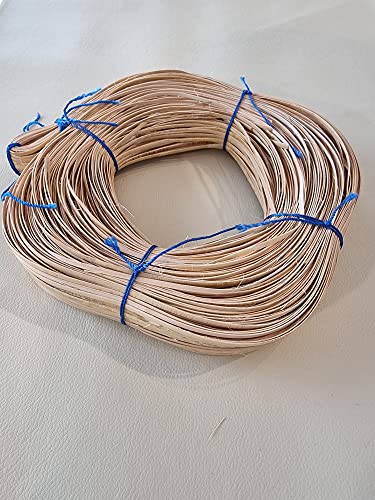 fitalia Stuhlflechtrohr, 2,25 mm, gerollt 250 gr. Blauband, Rattan Natur Halbglanz, von fitalia