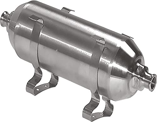 Edelstahl-Druckluftbehälter, klein, -0,95 bis 16 bar, (0,75 Liter) von fittingstore
