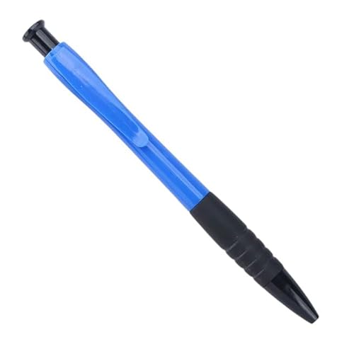 flevado Kugelschreiber Einziehbarer Kugelschreiber Schreibstifte für Schule und Büro, Klick-Kugelschreiber blaue Schrift 50 er Pack Farbe wählbar (Blau) von flevado