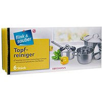 flink & sauber Topfreiniger, 6 St. von flink & sauber