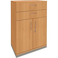 fm Aktenschrank Sidney, 4260267328682 buche 1 Fachboden 80,0 x 44,2 x 113,3 cm von fm