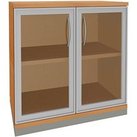 fm Aktenschrank Sidney, 4260267329160 buche, Acrylglas klar 1 Fachboden 80,0 x 44,2 x 78,1 cm von fm