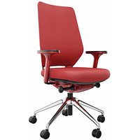 fm Bürostuhl Asiento, 4260761570426 Stoff rot, Gestell rot von fm