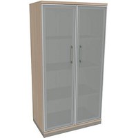 fm Aktenschrank Oldenburg, 4260429767618 akazie, Acrylglas satiniert 3 Fachböden 80,0 x 44,2 x 151,7 cm von fm