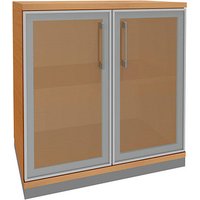 fm Aktenschrank Oldenburg, 4260429767892 buche, Acrylglas satiniert 1 Fachboden 80,0 x 44,2 x 78,1 cm von fm