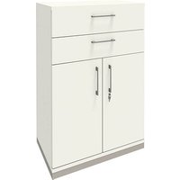 fm Aktenschrank Oldenburg, 4260672332052 weiß 1 Fachboden 80,0 x 44,2 x 113,3 cm von fm