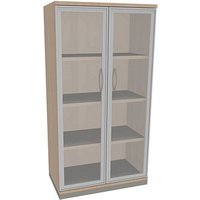 fm Aktenschrank Sidney, 4260267328866 akazie, Acrylglas klar 3 Fachböden 80,0 x 44,2 x 151,7 cm von fm