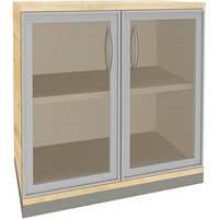 fm Aktenschrank Sidney, 4260267329320 königsahorn, Acrylglas klar 1 Fachboden 80,0 x 44,2 x 78,1 cm von fm