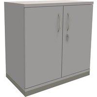 fm Aktenschrank Sidney, 4260267327470 lichtgrau 1 Fachboden 80,0 x 44,2 x 78,1 cm von fm