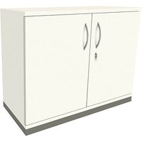 fm Aktenschrank Sidney, 4260672330720 weiß 1 Fachboden 100,0 x 44,2 x 78,1 cm von fm