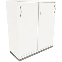 fm Schiebetürenschrank Sidney, 4260429765683 weiß 1 Fachboden 100,0 x 44,2 x 113,3 cm von fm