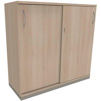 fm Schiebetürenschrank fastline, 4260267323236 akazie 2 Fachböden 120,0 x 44,2 x 113,3 cm von fm