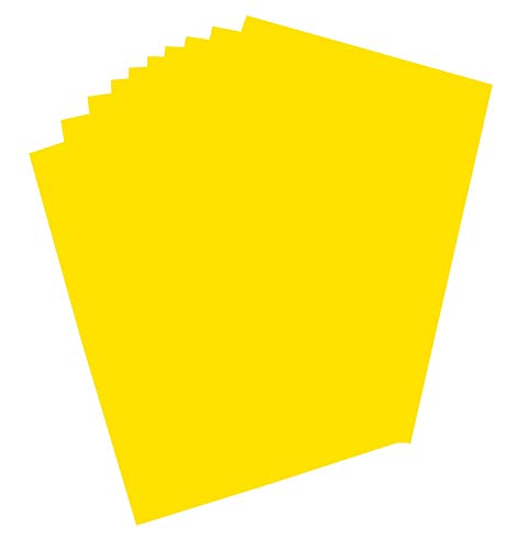 folia 65125 - Plakatkarton, ca. 48 x 68 cm, 10 Bögen, 380 g/qm, einseitig zitronengelb gefärbt - ideal zum Basteln oder Erstellen von Plakaten und Anzeigen folia 65125 - Plakatkarton, ca. 48 x 68 cm, 10 Bögen, 380 g/qm, einseitig zitronengelb gefärbt - ideal zum Basteln oder Erstellen von Plakaten und Anzeigen von folia