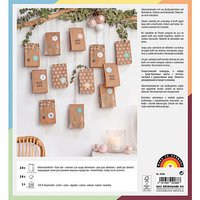 folia Adventskalender NATURE mehrfarbig von folia