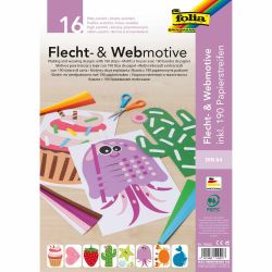 Flecht- und Webmotive DIN A4 206teilig von folia