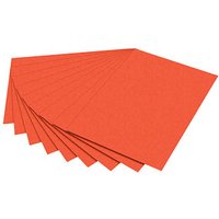 folia Fotokarton orange 300 g/qm 50 St. von folia