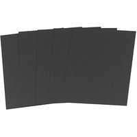 folia Fotokarton schwarz 300 g/qm 50 Blatt von folia