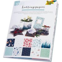 folia Geschenkpapier Lieblingspapiere Winter mehrfarbig, 70,0 cm von folia