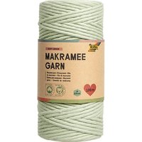 folia Makramee Garn hellgrün Soft green von folia