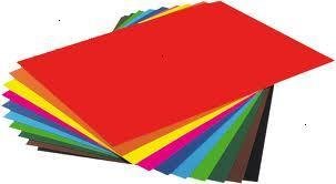 folia Tonpapier, B500 x H700 mm, 130 g qm, hellgrau 6780 von folia