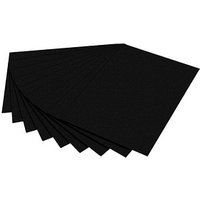 folia Tonpapier schwarz 130 g/qm 50 St. von folia