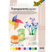 folia Transparentpapier 115 g/qm, 10 Blatt von folia