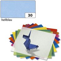 folia Transparentpapier blau 42 g/qm 25 Bogen von folia