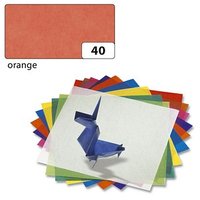 folia Transparentpapier orange 42 g/qm 25 Bogen von folia