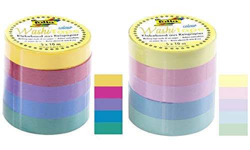 folia Washi Tapes 10mm x 10m von folia