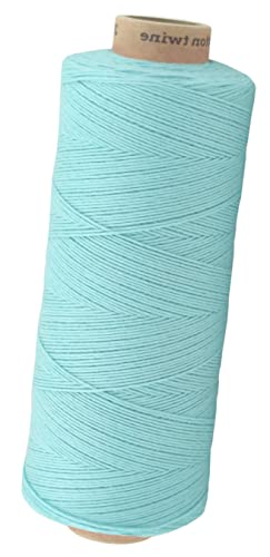 Baumwollkordel Twine, 650 Meter, Eisberg, 1mm von fuwi