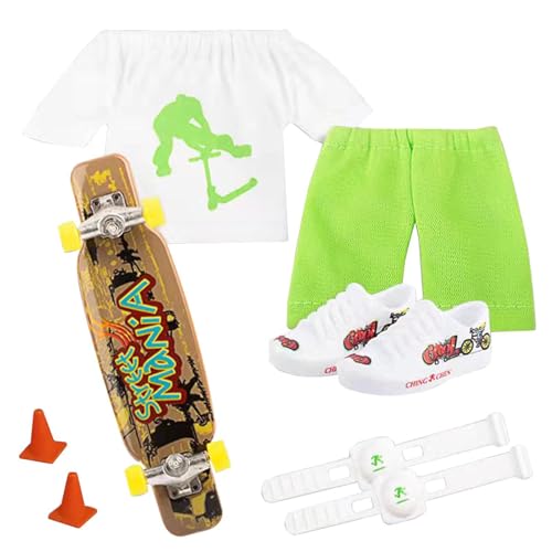 gafdu Griffbrettspielzeug, Finger-Skateboards für Kinder, Skateboard Fingerboards Fingerspielzeug, Geschenke für Kinder Kinder Finger Skater für Teenager Erwachsene Party Favor von gafdu