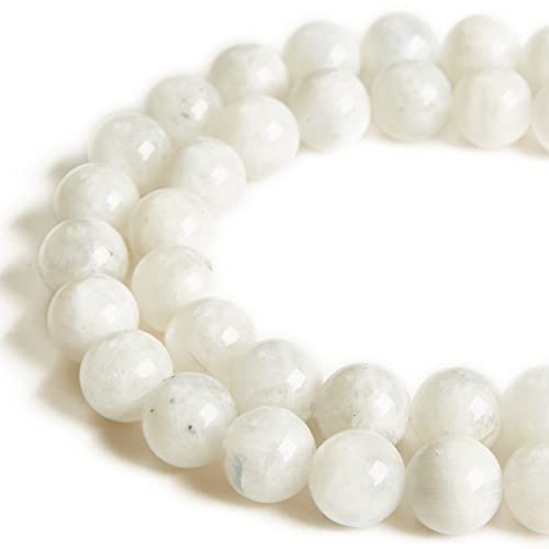 60 Stück 6 mm Mondstein-Perlen, natürlicher Edelstein, rund, lose Perlen zur Schmuckherstellung 60 Stück 6 mm Mondstein-Perlen, natürlicher Edelstein, rund, lose Perlen zur Schmuckherstellung von generic
